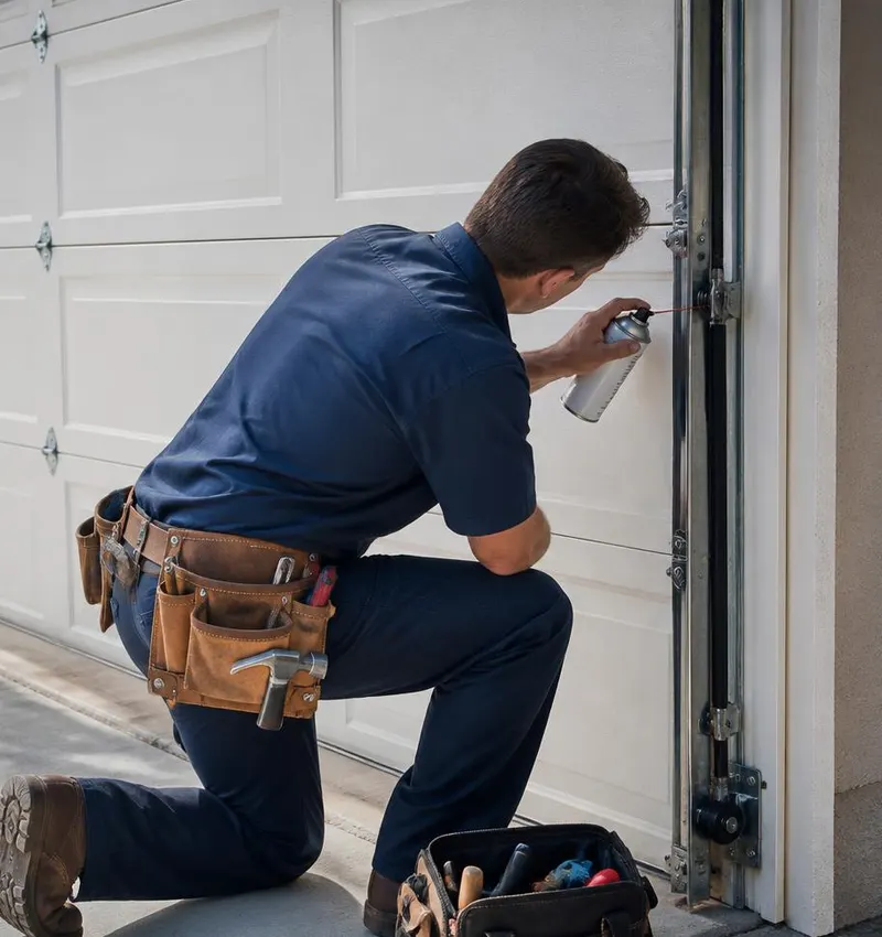 Off Track Door Repair in Century